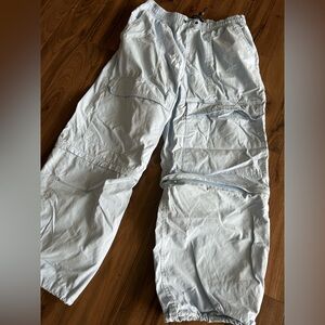 Convertible Cargo Parachute Pants